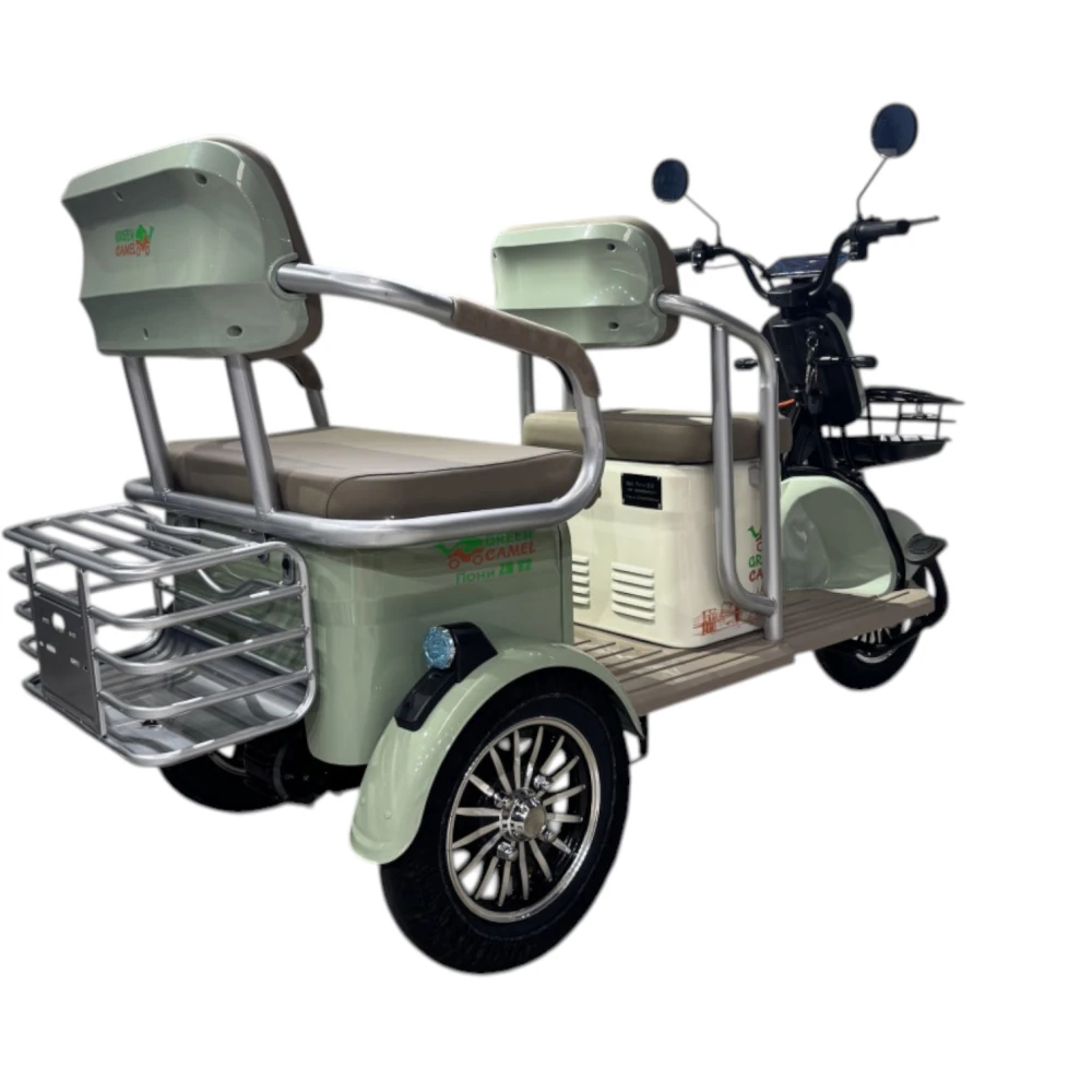 Электротрицикл GreenCamel Пони Z8 V2 (72V20Ah 1000W) дифференциал 4