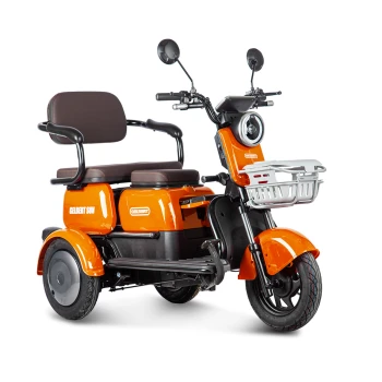 Электротрицикл Rutrike Gelbert Sun 48V/60V 650Вт Оранжевый